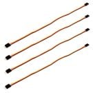 4-Wire Extension Cable 12" (4-pack) 