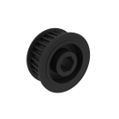 30T x 15mm Wide Aluminum Pulley (HTD 5mm, 1/2" Hex)