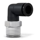 90 Deg. Elbow Pneumatic Fitting (1/4" NPT, 1/4" Hose) (5-pack)