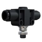 One-Way Flow Reducer Pneumatic Fitting (1/4" Hose) (2-pack)