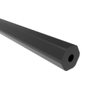 1/2" Hex x 0.159" ID ThunderHex Stock (36")