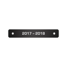 Award Date Plate "2017-2018" 