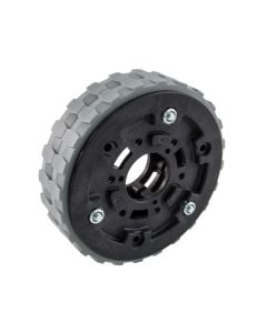 4" Traction Wheel (in 1" wide configuration) with two 4" Traction Tires (sold separately)