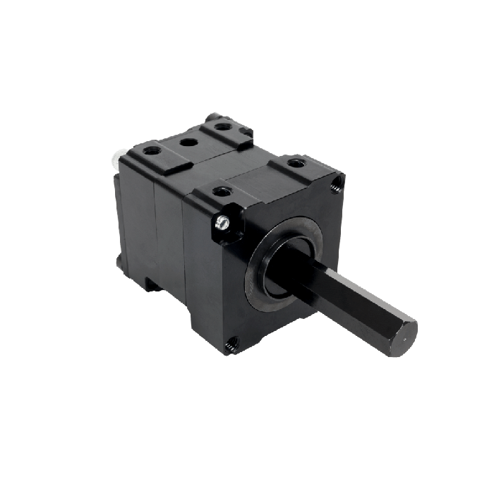 Double Right Hand Thread Gear Motor, Reduction Ratio 50 