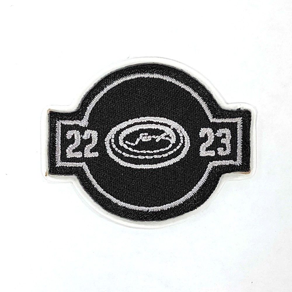 2023 BLACK Small Iron On Patch 