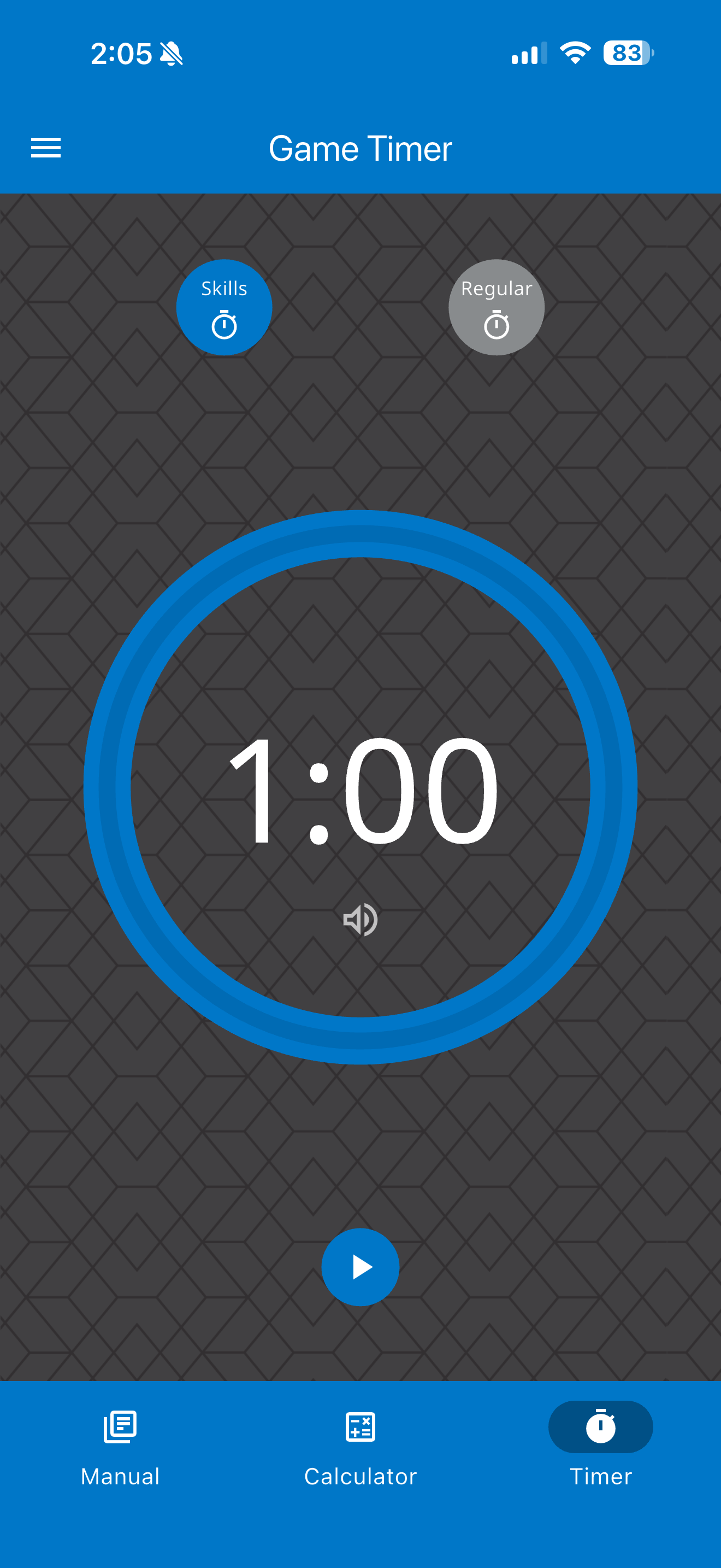 VEX IQ challenge app timer