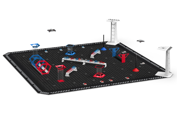 VEX Air Drone Competition Field with Obstacles VEX Air Drone Competition Field with Obstacles